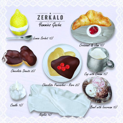 [ zerkalo ] Yammies - Croissant & Jam