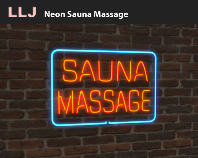 LLJ Neon Massage Sauna