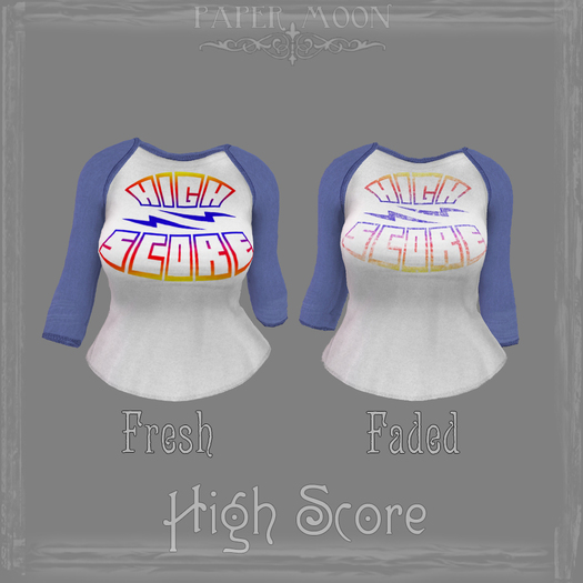 *pm* Gamer Girl Graffiti Tee - High Score (ADD ME)