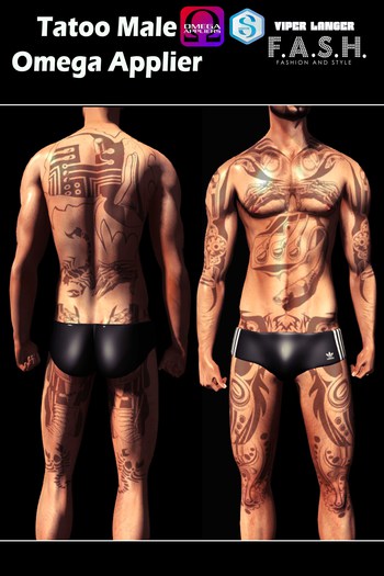 F.A.S.H VIPER  Tatoo Male September For Signature/Omega Applier