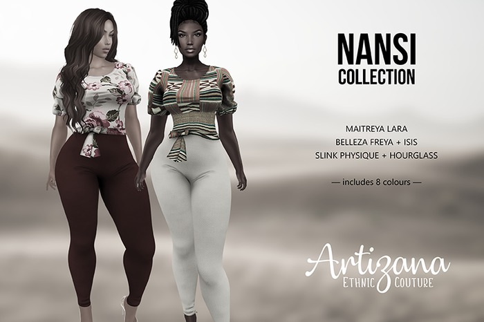 Artizana - Nansi Collection (Demo) - Blouse + Leggings