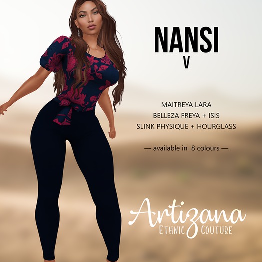 Artizana - Nansi V - Blouse + Leggings