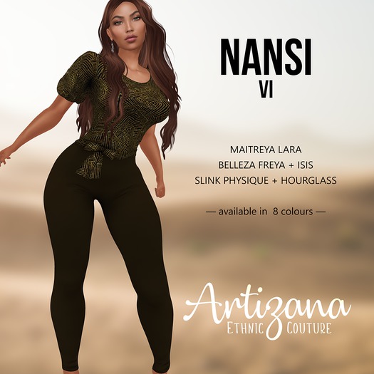 Artizana - Nansi VI - Blouse + Leggings