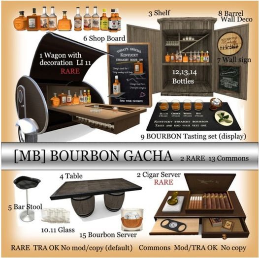 [MB] BOURBON Full Set /W RARES