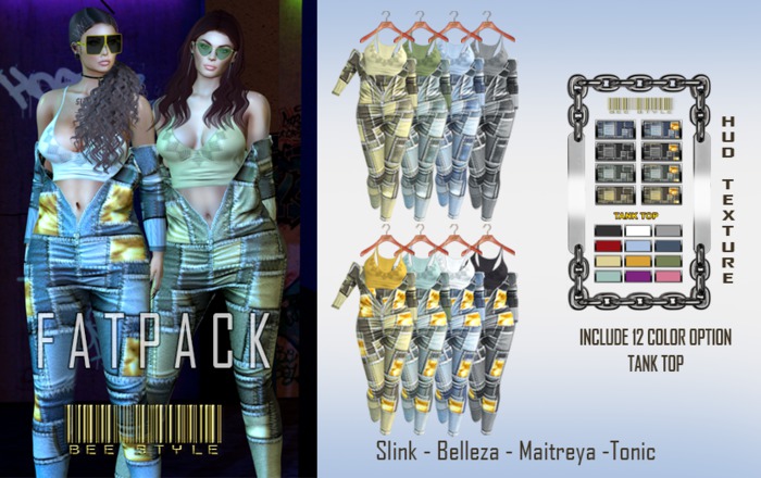 .:Bee:. Off Shoulder  Jumpsuit FATPACK