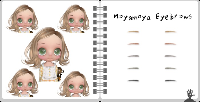 CHIBIT Moyamoya Eyebrows - UME  (add)