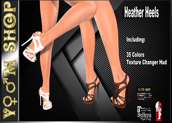 YM SHOP_Heather Heels