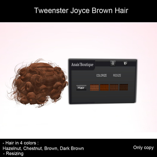 Tweenster Joyce Brown Hair