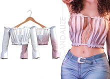 SCANDALIZE. Yanne ExtraTOP. White