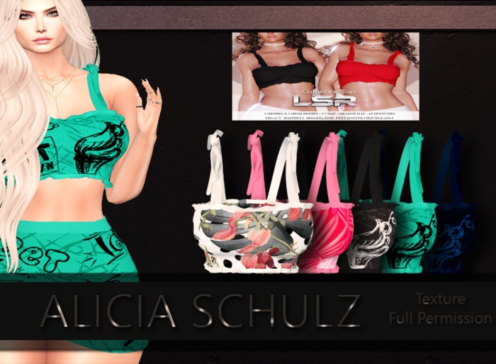 [Alicia Schulz] Texture for [LSR FP] Catherine Top Full Perm S3