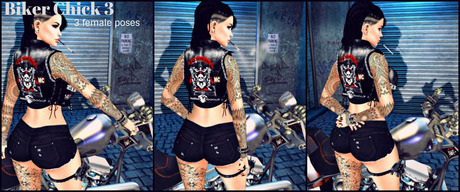 Second Life Marketplace - Bicker Chick 3 (3 female poses)