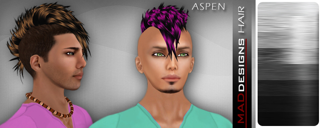 MADesigns HAIR ~ ASPEN ~Silver Tones