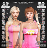 Wasabi // Zoe Mesh Hair - #8 B&W RARE