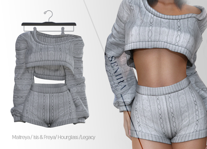 Seniha. Lory Set // Grey