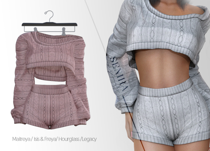 Seniha. Lory Set // Light Pink