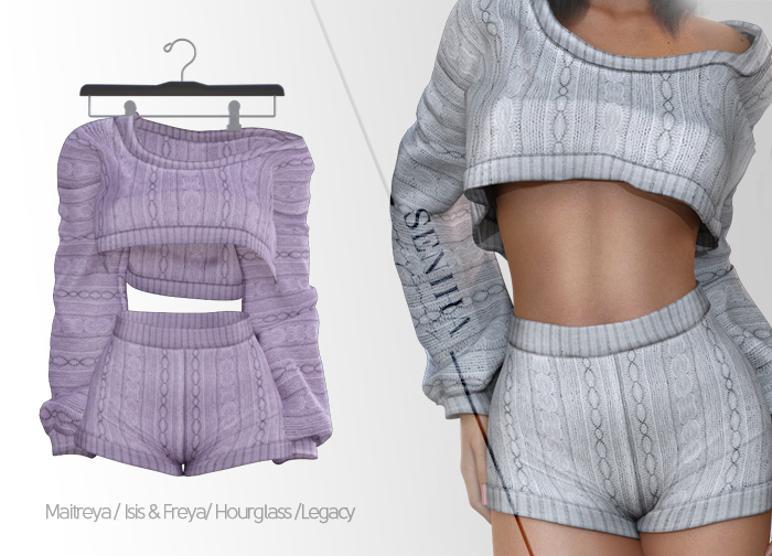 Seniha. Lory Set // Violet