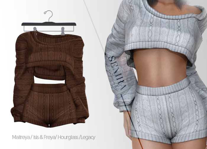 Seniha. Lory Set // Brown