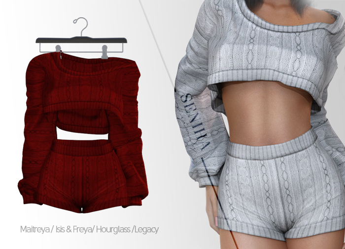 Seniha. Lory Set // Red