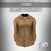 [FKD] SHAWN SHIRT - SHERBERT (ORANGE)