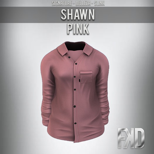 [FKD] SHAWN SHIRT - PINK