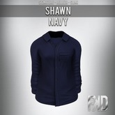 [FKD] SHAWN SHIRT - NAVY