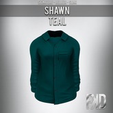 [FKD] SHAWN SHIRT -  TEAL