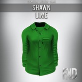 [FKD] SHAWN SHIRT -  LIME