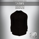 [FKD] SHAWN SHIRT -  BROWN