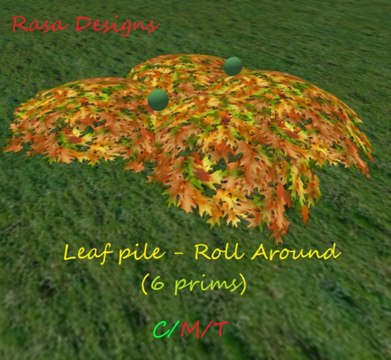 ~RD~ Leaf Pile- Roll Around