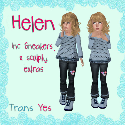 Helen with Sneakers!