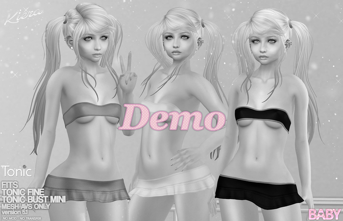 DEMO :*BABY*: {TONIC} Kiera - Tonic Fine + Bust Minimizer