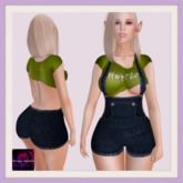 AFD Denim Overalls & Top - Omega Appliers Only!