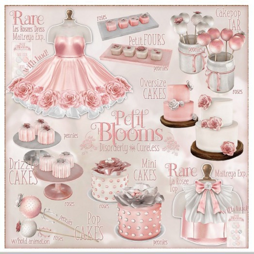 DISORDERLY&CURELESS / Petit Blooms / Les Rosees Dress / RARE