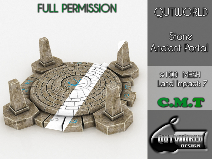 .::QUTWORLD Stone Ancient Portal::.FP 