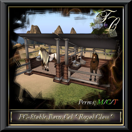 FC-Horse Stable / Barn / Cel *** Royal Class ***