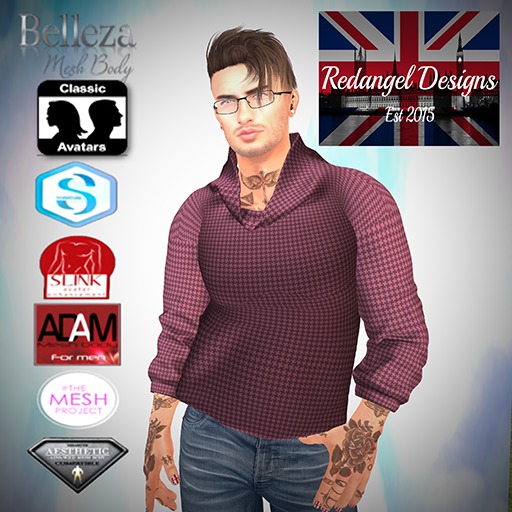RD - Pink Weaved Sweater (ADD TO OPEN)