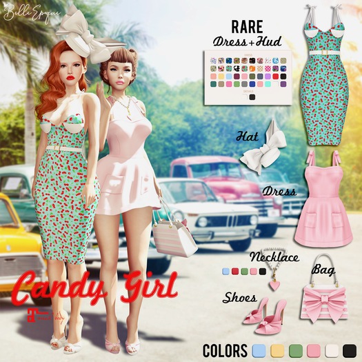 Belle Epoque { Candy Girl } Bag Yellow