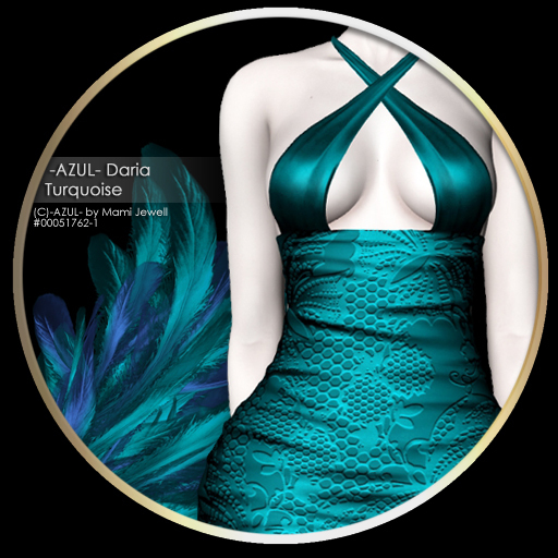 -AZUL- Daria /Turquoise