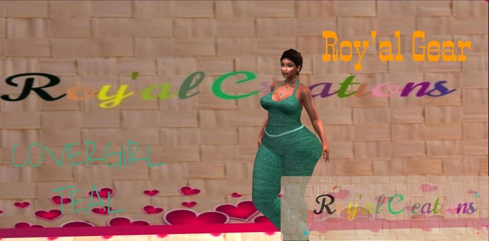 COVERGIRL OVERALLS TEAL