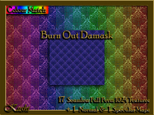 Burn Out Damask Textures