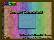 !Kushi! JacquardDamaskBOLD Textures -WearToUnpack