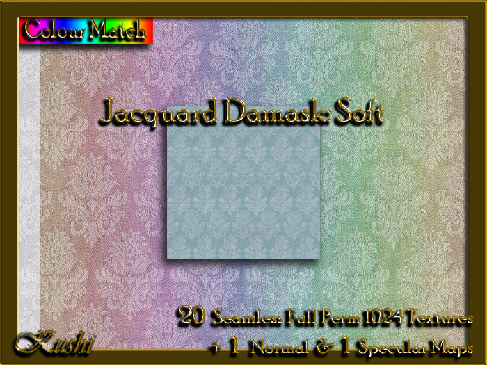Jacquard Damask Soft Textures