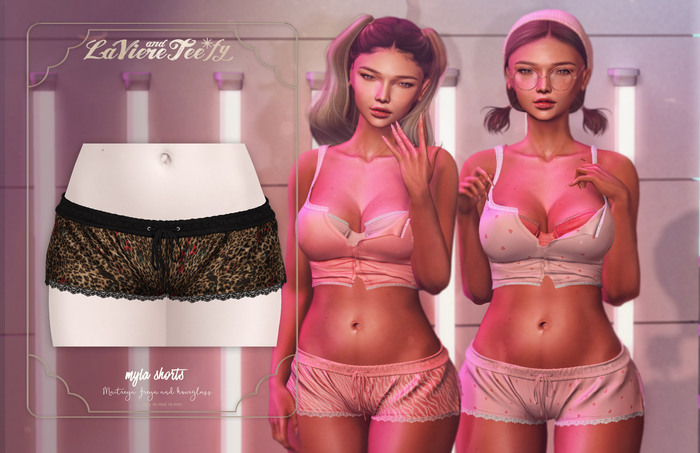 Tee*fy Myla Shorts - Leopard