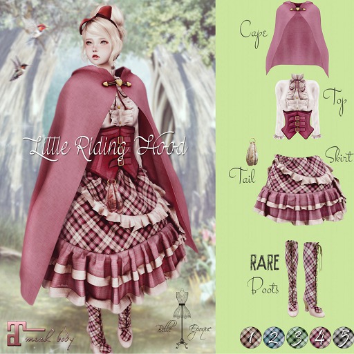 Belle Epoque { Little Riding Hood } Top 3 (Box)