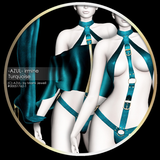 -AZUL- irmine /Turquoise