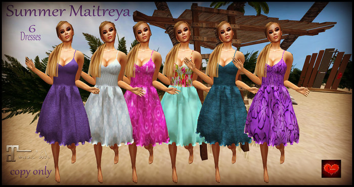 Summer Maitreya 6 dresses