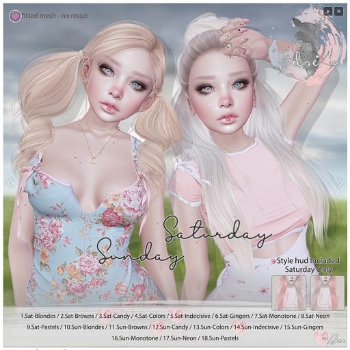 9.Doe: Saturday - Pastels