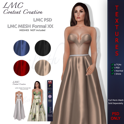 LMC PSD - Formal XX - PSD & Textures ONLY !!!