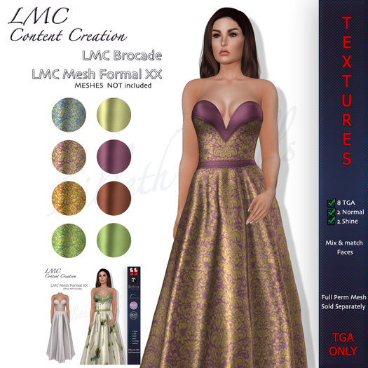 LMC TGA - Brocade - Textures for the LMC Formal XX -