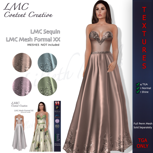 LMC TGA - Sequin - Textures for the LMC Formal XX -